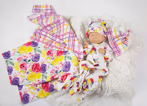 صغيرونه BabyGirl Set - Watercolors